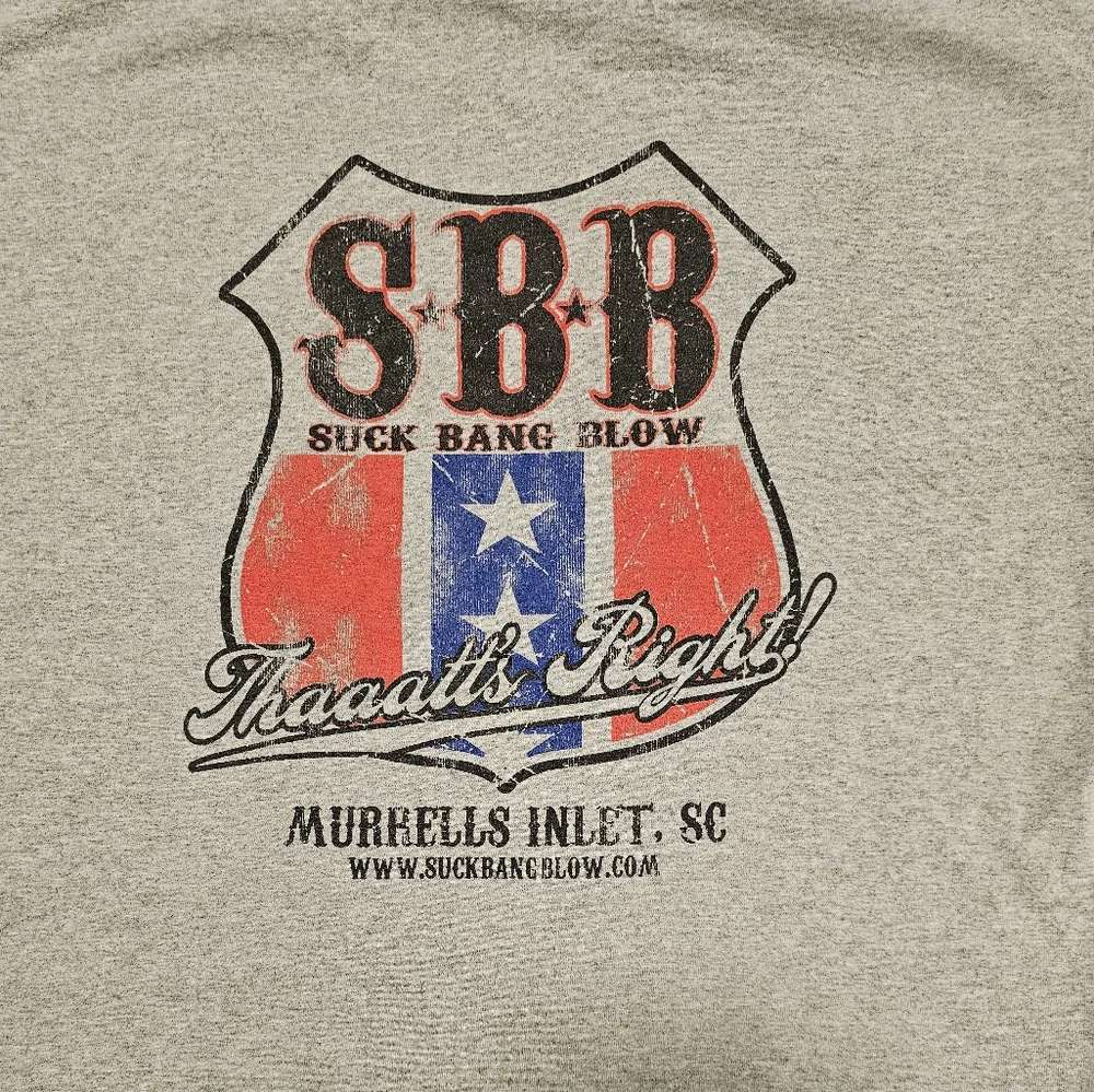 MOTORCYCLE T-SHIRT in Large. Gray, from Murrells Inlet, SC. - Picture 6 of 6